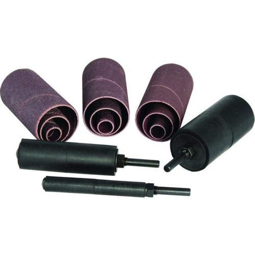 Climax Metal Drum KIT SDK-3, Sanding Drum Kit - Nut Lock Style Drums (Pack of 10 pcs)