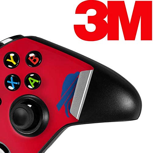 Skinit Decal Gaming Skin Compatible with Xbox One X Controller - Officially Licensed NFL Buffalo Bills Red Performance Series Design