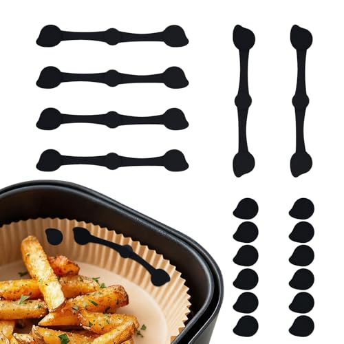 18 Pezzi Calamite per Friggitrice ad Aria，Senza BPA, Fibbia magnetica