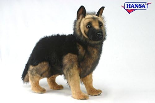 Standing German Shepherd Puppy 4397 Plush Toy by Hansa
