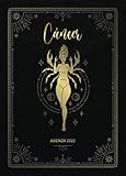  Agenda 2022 : Cáncer: Planificador semanal de septiembre de 2021 a diciembre de 2022  16 meses  Formato A5  Portada del tema Astrología y signos del zodíaco