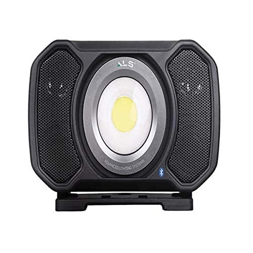 Scangrip Lighting aud202h lámpara LED de trabajo Audio Light C + R 2000 lúmenes, incluye Bluetooth Cover