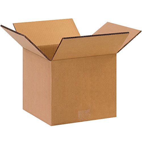 Image of Tape Logic TLHD10108DW Double Wall Boxes, 10 inch x 10 inch x 8 inch, Kraft (Pack of 15)