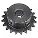 uxcell 20 Tooth Roller Sprocket, 25 Chain Single Strand 1/4
