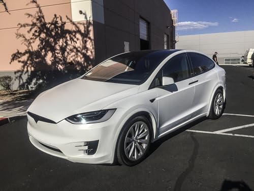 Image of WALLMATE? Matte Wrap Vinyl Peel and Stick Car & Bike Wrap Sheet Vinyl Car Wrap Sheet Roll Film Sticker Decal Sticker (24x24 /Inch, White Matte)