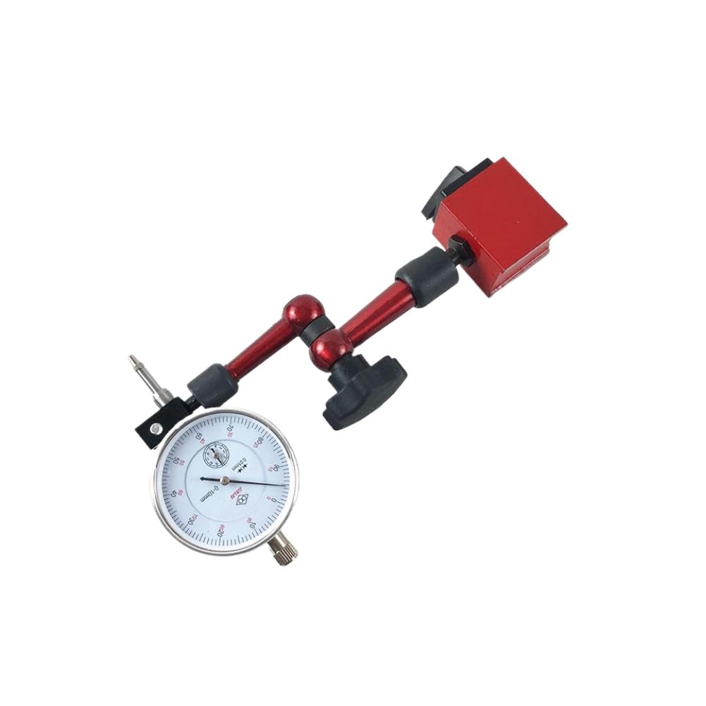 Dial Indicator Magnetic Holder Dial Bore Gauge Magnetic Stand Base Micrometer Measure Tools Hour Type Indicator Comparator Watch