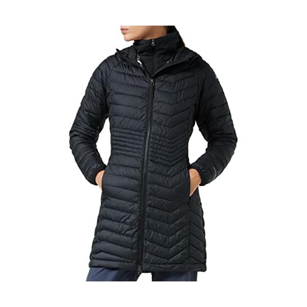 Columbia Women's Powder Lite Mid Jacket, Black, Small