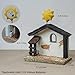 WANCHIY Nativity Set Indoor Christmas Decoration- 13 Pieces Nativity Scene with Manger for Nativity Scene Indoor Use, The Nativity Story Figures- Christian Religious Nativity Sets & Figures (Classic)