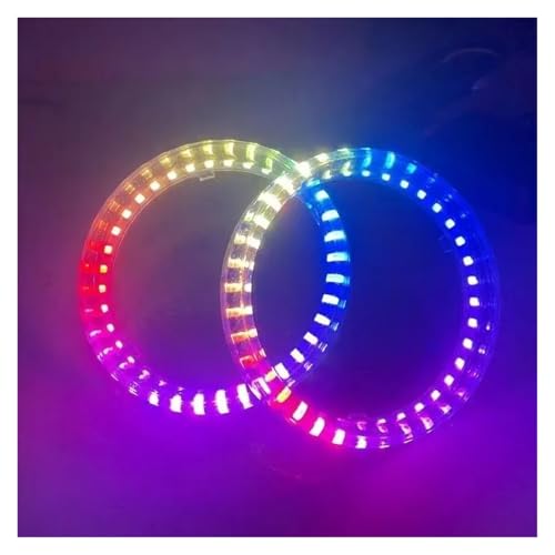 Kit halo para faros de cristal LED WRGB de 3W con control inteligente