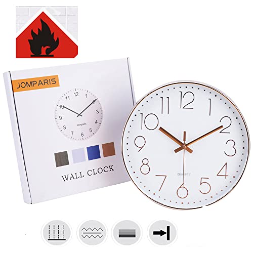 Jomparis DINOSAUR CLOCK Modern 12 Inch Battery Operated Non-Ticking Silent Sweep Movement Wall Clock Decorative thumb #10