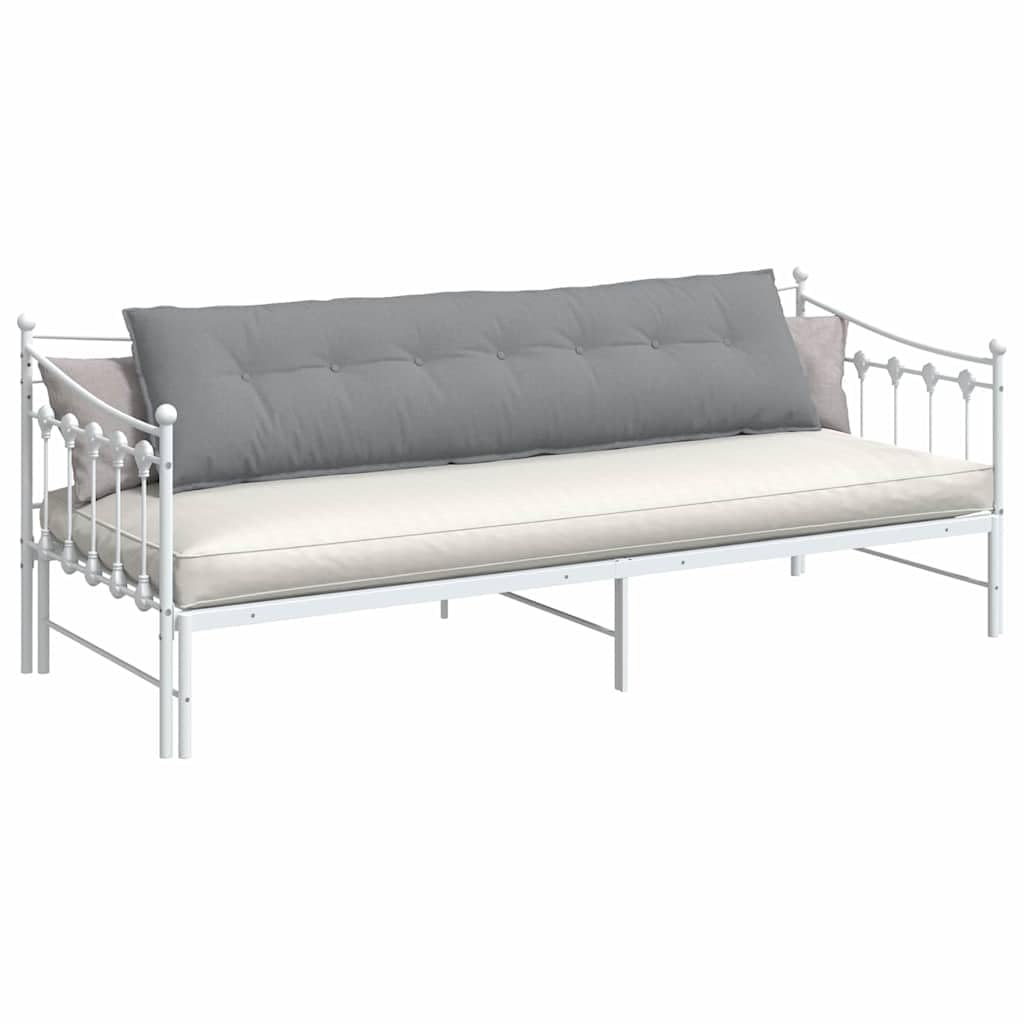 Cojín de espalda genérico gris claro, 200 x 19 x 50 cm, cojín lumbar para oficina y sala de estar, tejido suave con relleno de poliéster y cierre de cremallera, soporte moderno para lectura