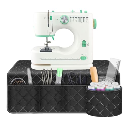 Grekos Sewing Machine Pad for Table, 26x26 inches, Black, Polyester,