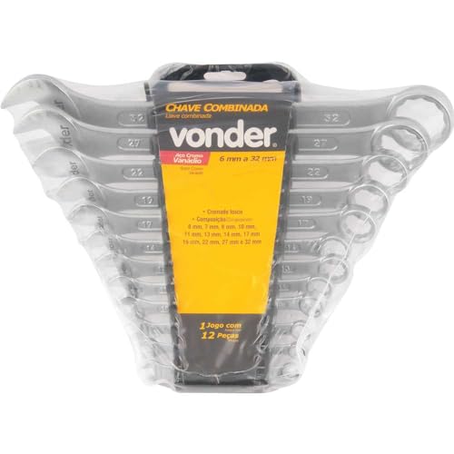 Jogo de Chaves Combinadas, 6 mm a 32 mm, Vonder VDO729