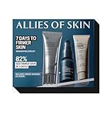 Allies of Skin 7 Days to Firmer Skin Kit | Clinical Anti-Aging Skincare Set | Cleanser, Moisturizer and Growth Factor Serum | Reduces Wrinkles & Sagging | Dermatologist-Tested