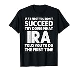 IRA Gift Name Personalized Birthday Funny Christmas Joke T-Shirt