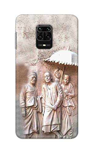 Image of Printed Hard Back Cover Case for Mi Redmi Note 10 Lite Back Cover (Sai Baba) -1803