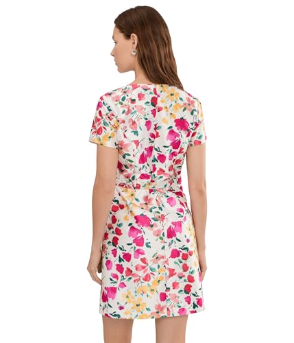 Image of Adrianna Papell Printed Mikado Short Dress