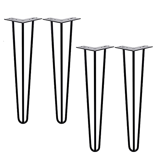 Pieds de meubles en métal pour réparer et stabiliser une table de bureau