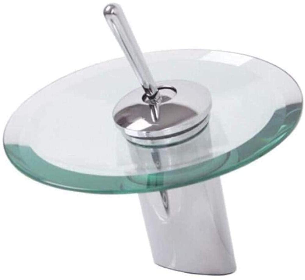 Luofdclddd Water Tap Kitchen Sink Taps Mixer Swivel Faucet Sink Cool And Hot Faucet Of Basin Glass