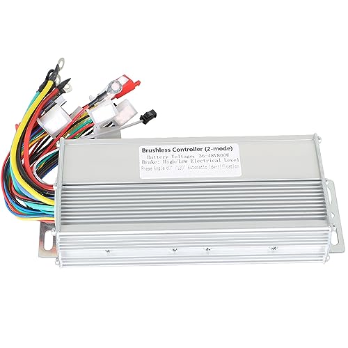 labwork Brushless DC Electric Motor Speed Control Box (2-Mode) Replacement for Electric Bicycle Scooter 36-48V 800W