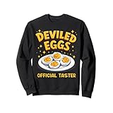 Deviled Eggs 公式テイスター 面白い感謝祭 食通 トレーナー