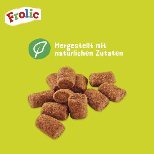 Frolic Hundefutter Hundesnacks Unterwegs Beutel mit Rind 9x180g