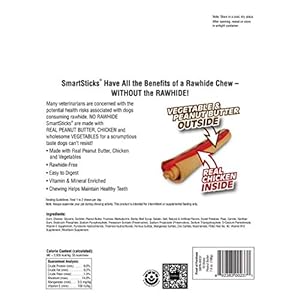 SmartBones-SmartSticks-Treat-Your-Dog-to-a-Rawhide-Free-Chew-Made-With-Real-Meat-and-Vegetables-10-Count-Pack-of-1 - Cucciolini Doodles   SmartBones-SmartSticks-Treat-Your-Dog-to-a-Rawhide-Free-Chew-Made-With-Real-Meat-and-Vegetables-10-Count-Pack-of-1