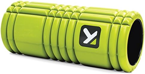 TriggerPoint GRID Foam Roller for Exercise, Deep Tissue Massage and Muscle Recovery, Original (13-Inch), Lime