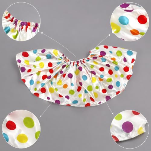 Collar de payaso ajustable para evitar disfraces calurosos de Halloween 3