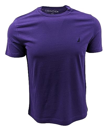 Image of Nautica Mens Nautica Slim Fit Solid T-Shirt