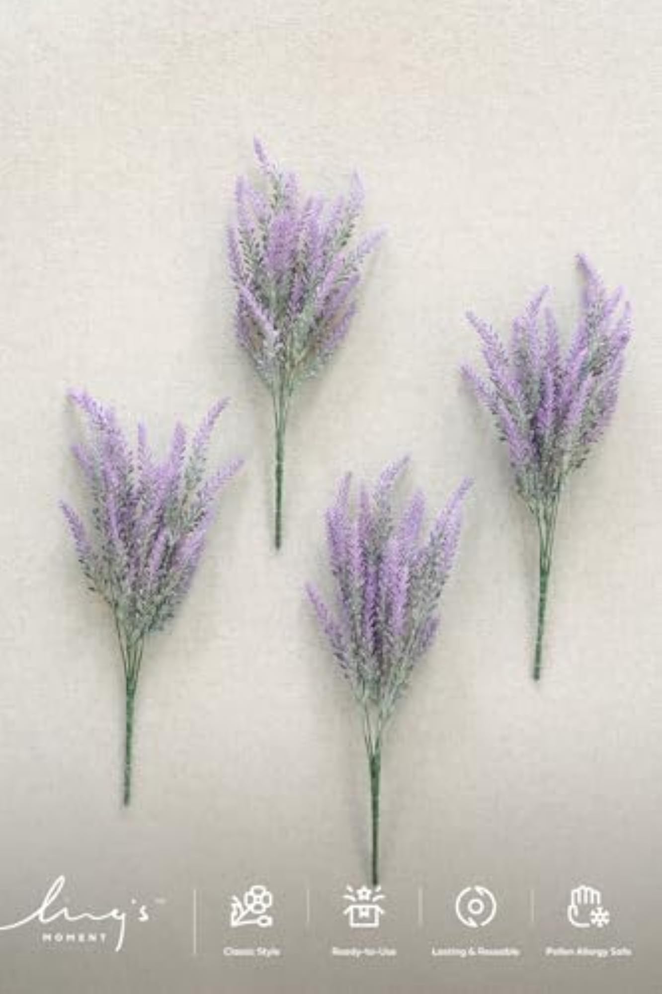 Artificial Greenery Lilac Lavender