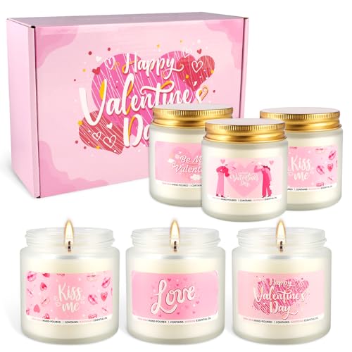 Image of Scented Candle Gifts,6pack-Long Lasting Burning-Aromatherapy Candle for Men Husband Boyfriend,Romantic Gifts for Women, Girlfriend Wife,Mother,Home Decor,Anniversary