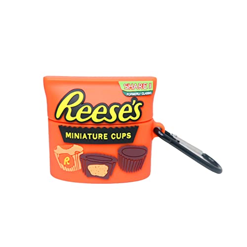 Airpod 3 Case 2021 New Food Box Design, 3D Keychain Protective Cover, Airpod 3 Case Suitable For Young Boys And Girls Airpods Case (Peanut Chocolate) #TOP1