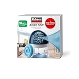 Rubson - Absorbeur d'Humidité Aero 360 pour pièces de 20 m² – Déshumidificateur d'air anti-odeurs et anti-moisissures – 1 recharge neutre de 450 g incluse