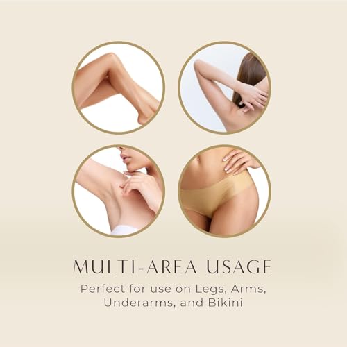 Image of Wax Heater Wax For Women Hot CreamWax | White Chocolate 550gm Chocolate Wax 550gm Wax strip and Knife, Sponge For Legs, Arms, Underarms, Bikini | At Home Quick And Easy Hair Removal | For Sensitive Skin | Women (Wax Combo Kit Heater)
