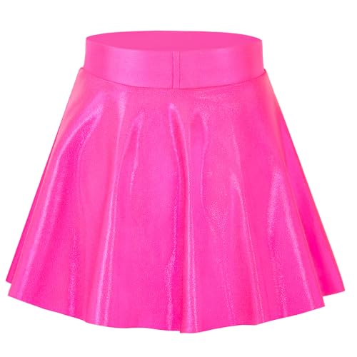 Image of Gnainach Girls Skorts High Waist Athletic Skirts with Shorts Stretchy Activewear for Teens Kids Performance Tennis