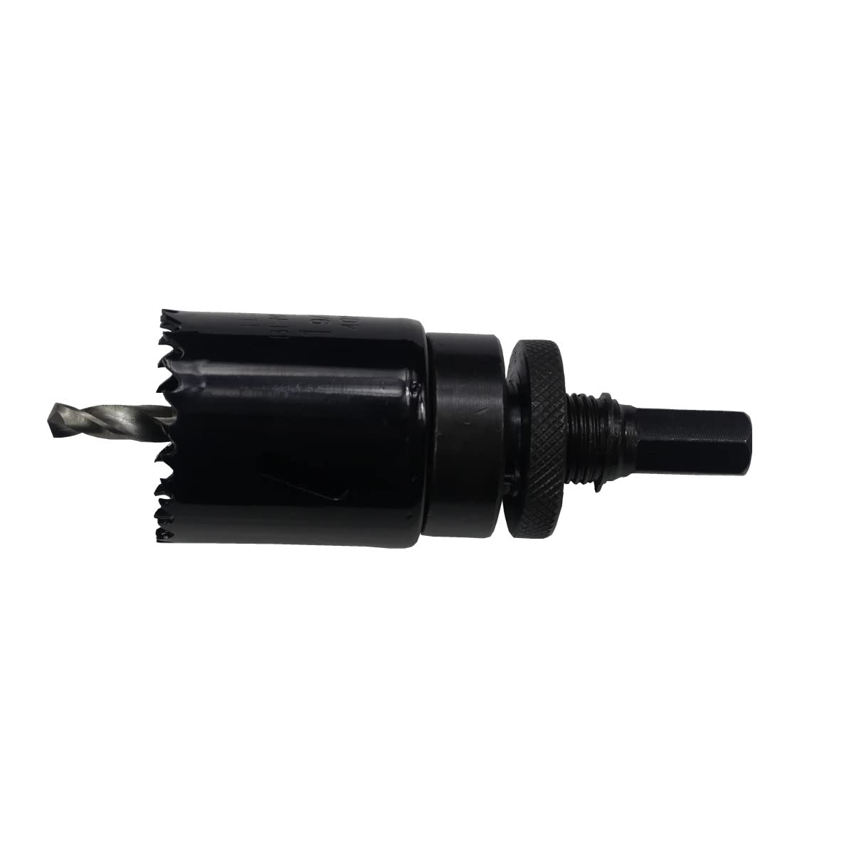 Broca de corona Ø33 mm HSS-Bi-Metall broca de lata, corona de perforación, sierra circular con adaptador Bohrfux.