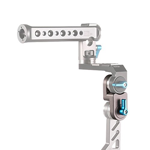 Image of Fotga Rise Extension Module with ARRI Rosette Tooth for DP500III Camera Cage Rig with Top Handle Girp