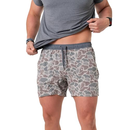 BURLEBO Athletic Short - Classic Deer Camo