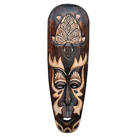 Wogeka - 50 cm Schildkröten Wand-Maske Cover