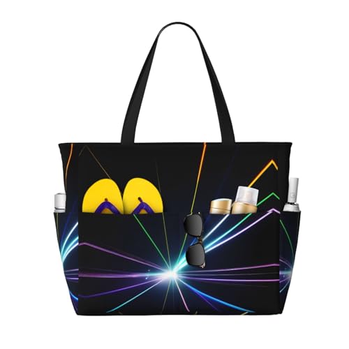 Sac à bandoulière imperméable avec impression laser et effets de lumière pour vos déplacements