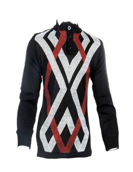 Men Woolen Sweater Black-picture-48