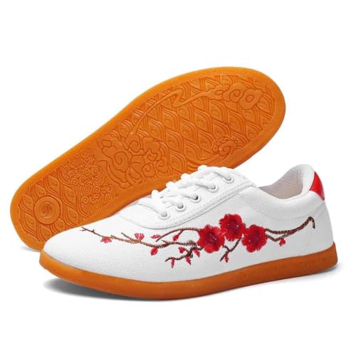 Zapatillas de deporte unisex con cordones para fitness y Tai Chi