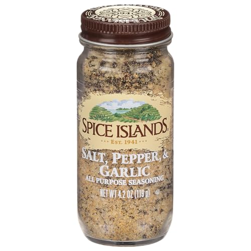 Spice Islands All-Purpose Seasoning Blends Salt Pepper & Garlic 4.2 Ounce