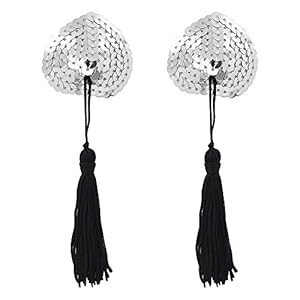 ZHOUBA Nieuwe Sexy Vrouwen Lingerie Pailletten Kwastje Borst BH Tepel Cover Pasties Stickers