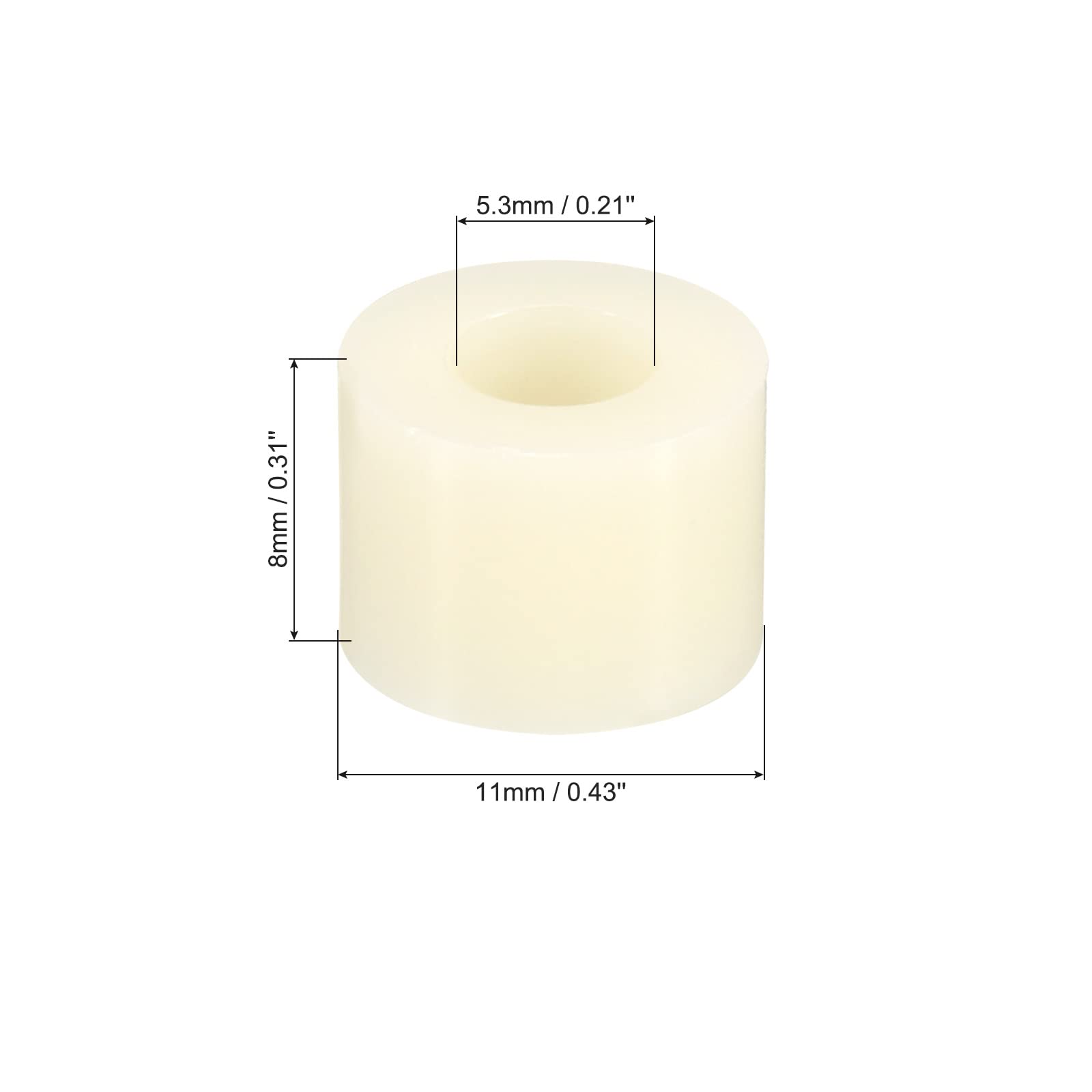 PATIKIL M5 Round Spacer Washer - Image 2