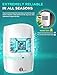 Driveway Alarm Wireless Outside, 1byone Motion Sensor Alarm 1000 FT Range Extra Loud Chimes Home Security Alarm System with 1 Receiver 2 Weatherproof Infrared Sensors Protect Indoor/Outdoor Property