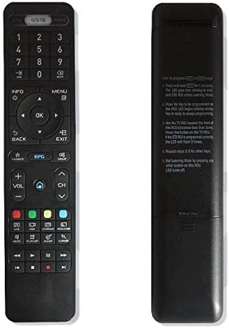 Miniatura 2 de Control remoto de aprendizaje programable inteligente de repuesto para Formuler Z8  Z Alpha  Z7+0.18 oz  Z7+  ZX5g  ZXIcone IronWegooDreamlink T3