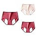 Taille des Femmes Slip Culotte Respirable physiologique High Sexy Fashion Ensemble Lingerie Bandage