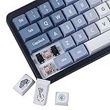 LWMIDOUZI Keycaps,127 Keys PBT Keycaps Set XDA Profile Dye Sublimation Customized Keycap US Layout Keycaps Compatible with Cherry MX Switches Mechanical Keyboards